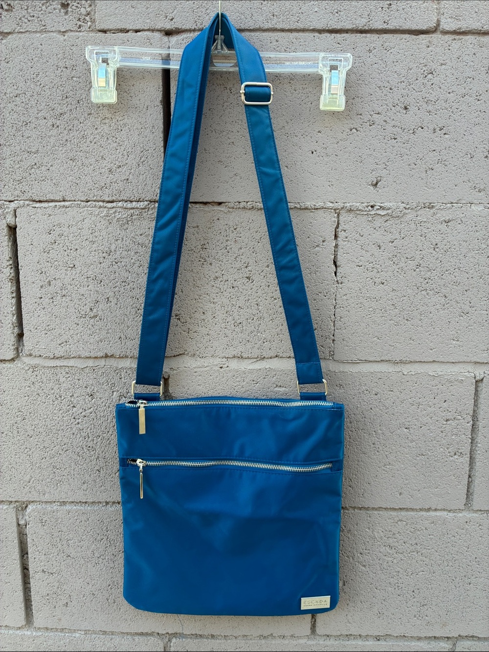 Blue Crossbody Bag - Lightweight Everyday Shoulder Bag